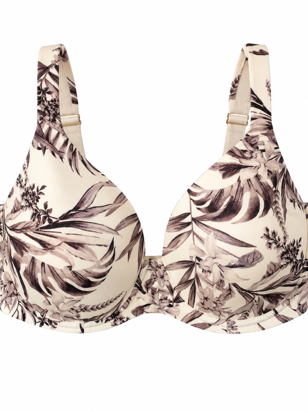 Soma Embraceable Perfect Coverage Bra 36DDD Floral NWOT